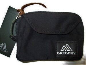 ★新品 GREGORY PENNY POUCH グレゴリー ペニーポーチ ブラック 黒 品番137544-1041 財布 コインケース カード入れ ベルクロ付きポケット★