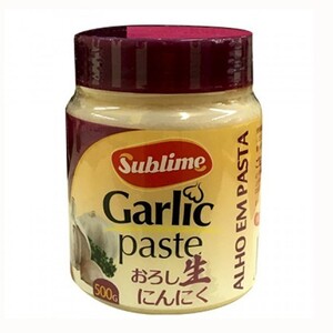 おろし生にんにく 500ｇ Sublime Garlic paste Alho em Pasta