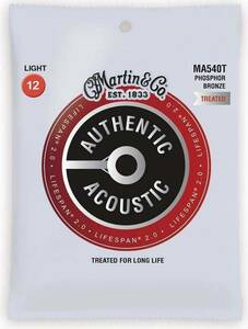 即決◆新品◆送料無料MARTIN MA540T×1 [12-54] AUTHENTIC ACOUSTIC LIFESPAN 2.0/Light アコギ弦/メール便