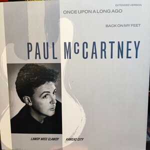 LP UK ORIG Once Upon A Long Ago Paul McCartney ポールマッカートニー　45回転12インチの超高音質盤！　