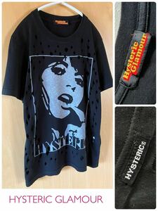 【HYSTERIC GLAMOUR ヒステリックグラマー】 ヒスガール　プリントTシャツ　00