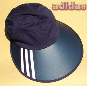 即決■adidas■キャップ夏夏蒸し暑いcap■■古着