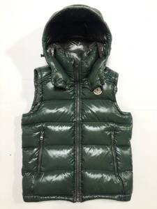 超美品 MONCLER LACET GILET ダウンベスト モンクレール フード ダウン ベスト ジャケット 国内正規品 モンクレールジャパン 