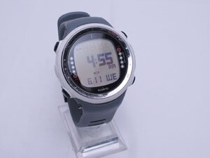 SUUNTO スント D4i ダイブコンピューター 本体ホワイトにグレーのベルト [S61991]