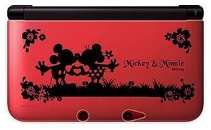 中古ニンテンドー3DSハード TPUカバー ディズニーキャラクター ミッキー(3DSLL用)