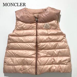 【近年モデル☆美品】MONCLER ダウンベスト ODRET ピンク マグリア