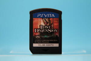 PS VITA ロストディメンション Lost Dimension Software only