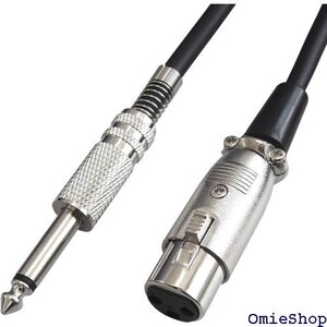  6.3mm モノラル標準プラグ オス -XLR/キャノ イクケーブル 10M XLRケーブル 10M C-080 7199