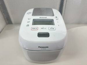 SR-PW109 ホワイト パナソニック Panasonic 可変圧力IHジャー炊飯器 (5.5合炊き)　2019年製 通電確認済み 動作品　中古（ス149）