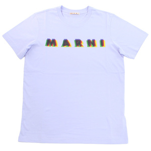 【新品未使用正規品】マルニ MARNI メンズ－Ｔシャツ ブランド HUMU0198PE USCV16 MCC42 パープル系 Sサイズ