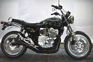 ★仕上り抜群唯一無二のカスタムペイント!! 車検2年+オイル/プラグ交換付き!! CB400FOUR NC36 旧車風カスタム!! コンディションに自信!!★