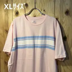 USA古着Tシャツ　XLサイズ GEORGE ピンク