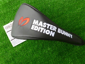 新品 パーリーゲイツ MASTER BUNNY EDITION マスターバニー ゴルフ ヘッドカバー ドライバー 1W　黒 ブラック　即決 送料300円