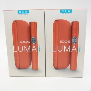 106【未開封】IQOS アイコス ILUMA i イルマ i ビビッドテラコッタ 電子タバコ 2台セット