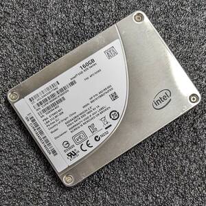 【中古】INTEL SSD 320 Series 160GB SSDSA2BW160G3H [2.5インチ SATA2 7mm厚 MLC 健康状態：99%]