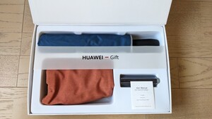 ◆未使用◇HUAWEI ギフト 折り畳み傘 トートバッグ マルチパーパススプレー 3点セット ファーウェイ グッズ◆