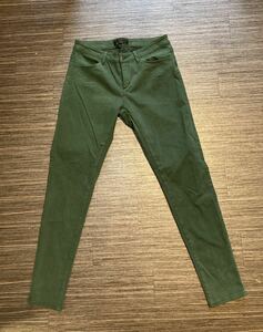 アンタイトル　未使用　UNTITLED dark green skinny pants size 2 スキニーパンツ　ストレッチ　アンタイトル　美脚