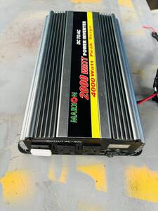 MARXON 電源インバーター 入力-24Vdc /. 出力-AC100V 2000WATT 50Hz/60Hz