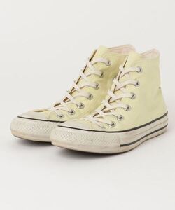 「CONVERSE」 ハイカットスニーカー 23.5cm イエロー レディース