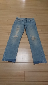 RALPH LAUREN ラルフローレン BLUE LABEL BRAND ダメージ&リペア デニム 伊勢丹購入品