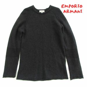 【EMPORIO ARMANI】アルマーニ　メリノウール　モヘアニット　0116