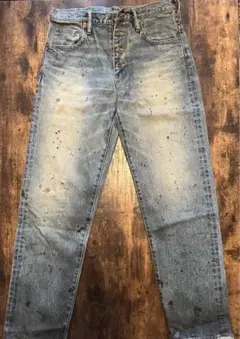 SUGARHILL OIL FADE DENIM PANTS 32