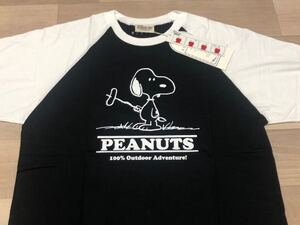 【定価5500円】新品 完売品 PEANUTS ピーナッツ スヌーピー×burner バナー コラボ tシャツ Mサイズ/ ヴィンテージ シャツ 半袖T e