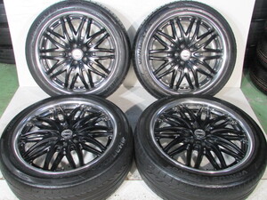 ☆WORK■RUSTTERE■RU1■ワークラスターレRU1■245/45R20■114.3-5H/20-8.5J/+50■HANKOOK■VENTUS V12evo2■エルグランド.クロストレック