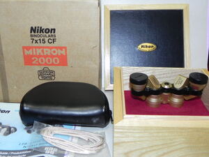 Nikon Mikron 2000 7x15 7° 双眼鏡(2000年限定モデル)美品