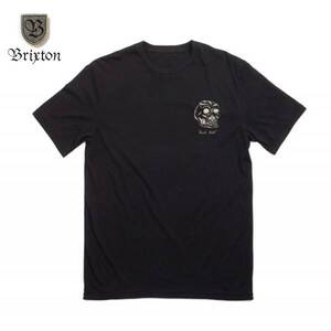 BRIXTON(ブリクストン) LAST CALL S/S TEE ブラックM