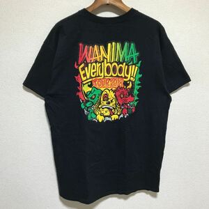 [即決古着]WANIMA/ワニマ/Everybody!! TOUR 2018/エビバデツアーTシャツ/バンドT/ブラック/GILDAN(ギルダン)製/Lサイズ