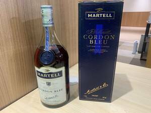 【未開栓|古酒】MARTELL CORDON BLEU マーテル コルドンブルー ブランデー 1L 40% 未開栓 箱有 ブルー 洋酒 古酒 アルコール COGNAC★彡