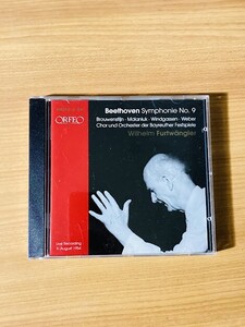 【DC1233】CD BEETHOVEN, FURTWANGLER/SINFONIE 9 D-MOLL OP.1/ORFED C 851 121 B