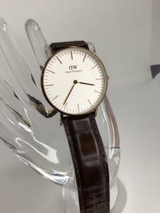 【Daniel Wellington】WD 中古品　稼動品　電池交換済　7-38 sh