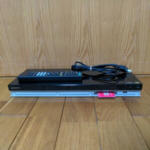 SONY ブルーレイレコーダー　BDZ-ZW1500　2番組同時録画　動作品 リモコン　b-casカード　電源コード　③