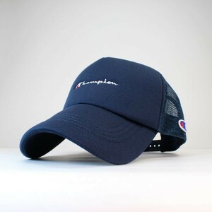 Champion チャンピオン メッシュキャップ キャップ ベーシック ネイビー 帽子　野球帽 春夏 新作 メンズ　レディース