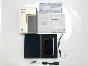 12-4 256GB SONY デジタルオーディオプレーヤー ウォークマン WM1シリーズ ゴールド NW-WM1Z N　中古良品