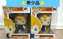 希少品 ドラゴンボールフィギュア funkopop ベジット 魔人ベジータ