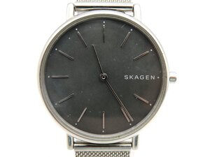 \1◆稼働◆ SKAGEN SKW2730 シェル クオーツ ユニセックス 腕時計 S42409