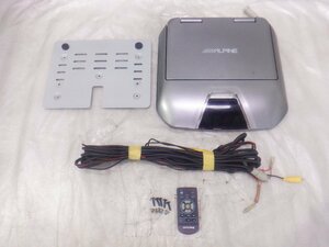 ☆作動確認済☆ ALPINE アルパイン 10.2インチ フリップ ダウン モニター TMX-R1050VG/GB