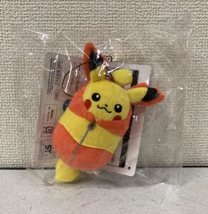 ポケモン 一番くじ ピカチュウねぶくろコレクション NUKU NUKU Style F賞 ゴムひも付きマスコット ぬいぐるみ