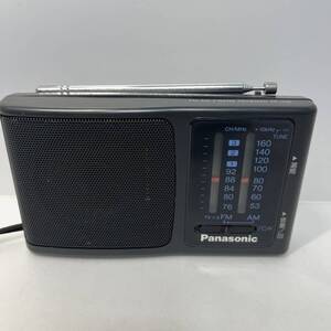 【ラジオ】動作未確認 Panasonic　RF-U36　2バンド ポータブルラジオ　