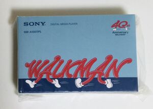 完全未開封新品　SONY WALKMAN NW-A100TPS ソニー ウォークマン　40周年記念モデル　限定