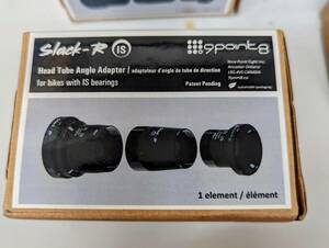 MTBヘッドアングル変換9point8【ALPHA SLACK-R KIT 1.5°】「上ワンIS41とIS42S」「下ワンIS52」「ヘッドチューブ長90～98mm用」「1.5°」