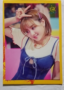 TWICE ジヒョ HAPPY HAPPY トレカ A トレーディングカード JIHYO 外袋付 即決 リリイベ グッズ ハイタッチ会場限定 トゥワイス