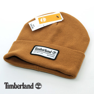 ニットキャップ 帽子 メンズ ティンバーランド Timberland Wordmark Patch Beanie ウィート 2PFJX-01 USA ブランド