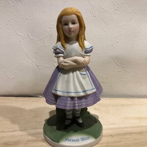 ふしぎの国のアリス　FOMAL ALICE　陶器　不思議の国のアリス　NOBA 置物　Alice in Wonderland　管理001