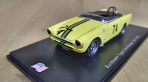 即決　Spark　サンビーム　タイガー　Sunbeam Tiger ＃74 1964 Badger 200 2位 K.Miles　ケン　マイルズ　1/43　限定品　絶版　レア