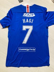 【新品タグ付き】Glasgow Rangers グラスゴーレンジャーズ 2020-21 ホームユニフォーム 7番 Hagi ハジ ルーマニア代表