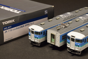 TOMIX HO-077 JR 115-1000系近郊電車（長野色）セット